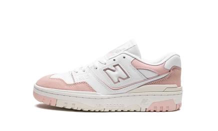 Детские кроссовки New Balance 550 GS, бело-розовые