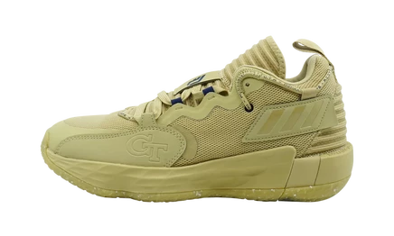 Мужские кроссовки Adidas DAME 7 EXTPLY GX6413, зеленые