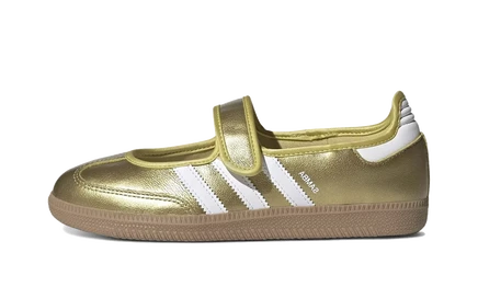 Женские кеды Adidas Samba Jane IH6599, золотисто-белые