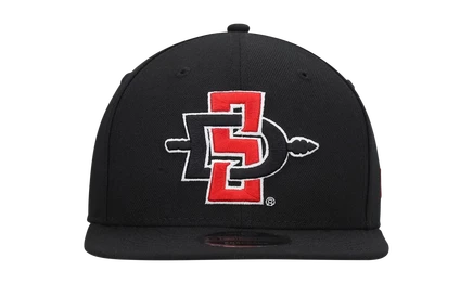 Кепка New Era 9FIFTY San Diego State, черная