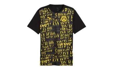 Футболка Puma BVB Prematch SS, черная