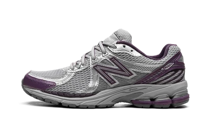 Кроссовки new balance 860 v2 ml860pp2, серо-фиолетовые