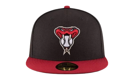 Унисекс кепка New Era Diamondbacks, черно-красная