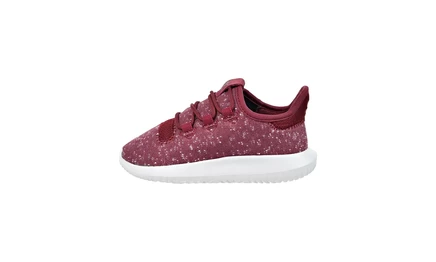 Детские кроссовки Adidas Tubular Shadow C, бордово-белые