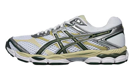 Мужские кроссовки Asics Gel-Cumulus 16, бело-зеленые
