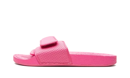 Шлепанцы Adidas Boost Slide «Semi Solar Pink», розовые
