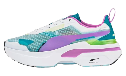 Женские кроссовки Puma Kosmo Rider, бело-фиолетовые