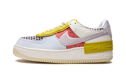 Унисекс кроссовки Nike Air Force 1 Shadow «Multi-Print»