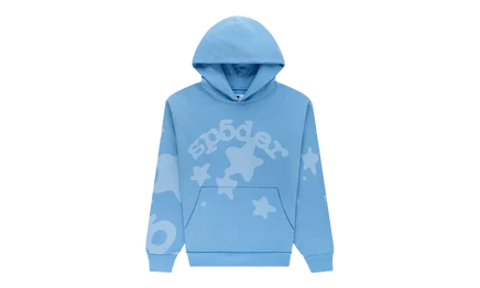 Худи SP5DER Beluga V2, пыльно-голубой
