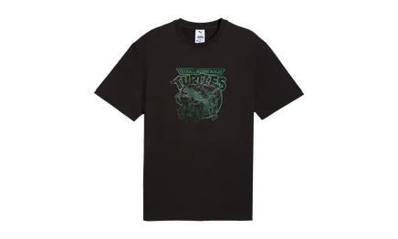 Мужская футболка Puma Relaxed Graphic Tee TMNT, черная