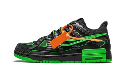 Мужские кеды Nike Air Rubber Dunk CU6015-001, зеленые