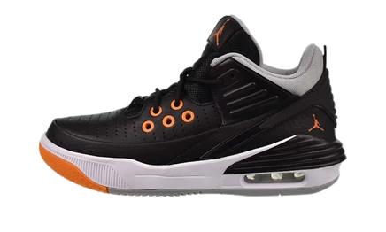 Детские кроссовки Jordan Max Aura 5 GS, черно-оранжево-серые