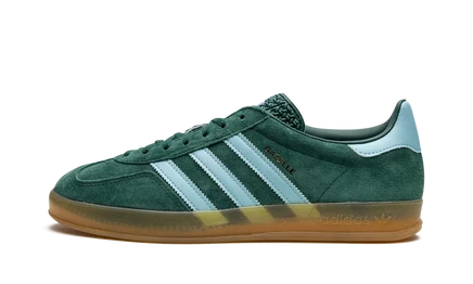 Кроссовки Adidas Gazelle Indoor, зеленые