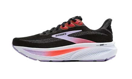 Женские беговые кроссовки Brooks Ghost 17, черно-розовые