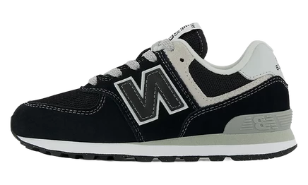 Кроссовки New Balance 574 PS, черно-белые