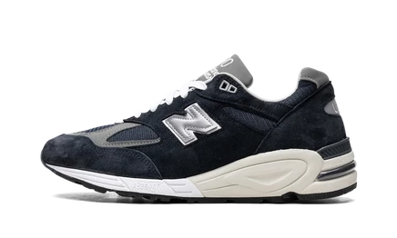 Кроссовки New Balance 990V2, темно-синие/белые