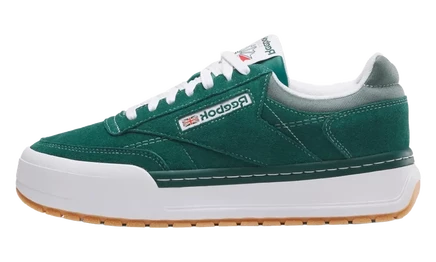 Кеды Reebok Club C Megacourt, зеленые