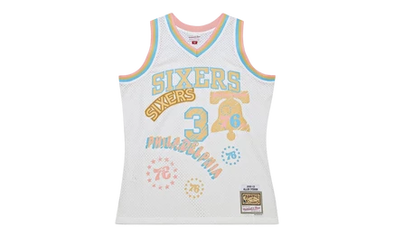 Мужская майка Mitchell & Ness 76ers 2002 Аллен Айверсон