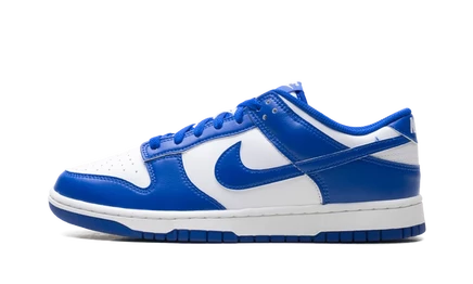 Кроссовки Nike Dunk Low Hyper Royal, белые