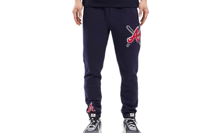 Спортивные брюки Pro Standard Atlanta Braves, темно-синие