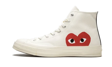 Унисекс кеды Converse Chuck 70 CDG, белые