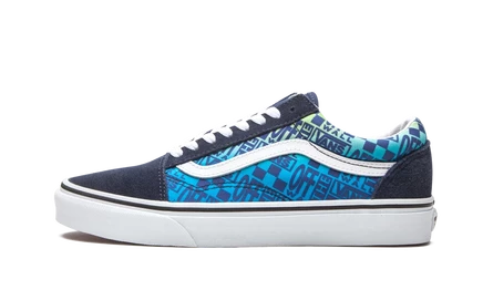 Кеды Vans Old Skool Off the Wall Logos, синие