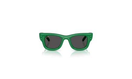 Солнцезащитные очки ray-ban wayfarer puffer, зеленые