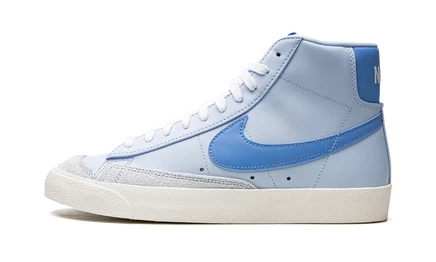 Кроссовки Nike Blazer Mid FD0304 небесно-голубые