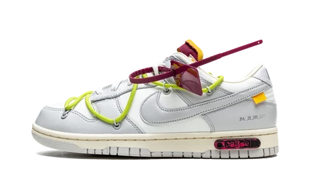 Кроссовки Nike Dunk Low Off-White Lot 08