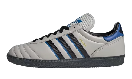 Кроссовки Adidas Samba JP, серо-черные