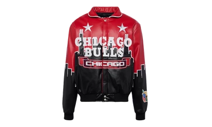 Куртка Jeff Hamilton Chicago Bulls Skyline, веганская кожа