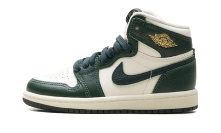 Детские кроссовки Jordan Air Jordan 1 PS, темно-зеленые