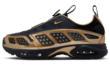 Женские кроссовки Nike Air Max Sunder, черные с золотистым