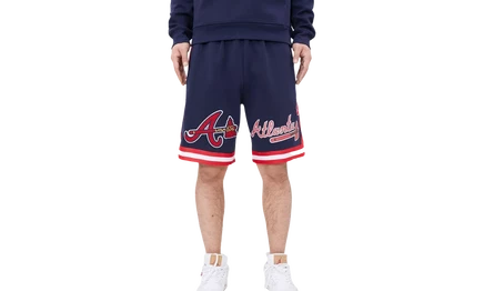 Мужские шорты Pro Standard MLB Atlanta Braves, темно-синие