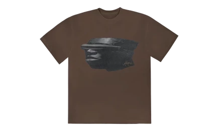 Унисекс-футболка Travis Scott Utopia C2, коричневая