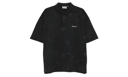 Мужское поло Carhartt WIP Painter I036856, черное