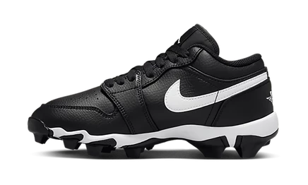Детские кроссовки Jordan Jordan 1 Low Cleat GS, черно-белые