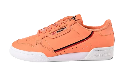 Кроссовки Adidas Continental 80, оранжевые