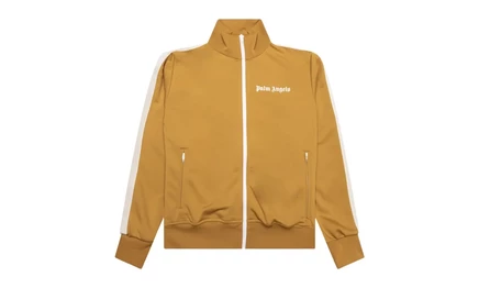 Мужская спортивная куртка Palm Angels Classics Track Jacket, бежевая