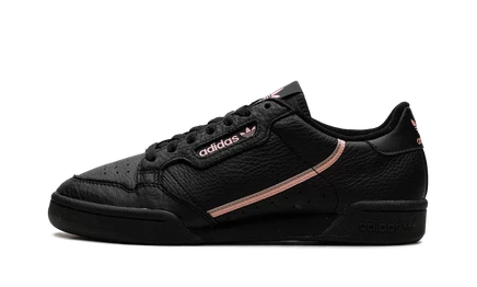 Женские кроссовки Adidas Continental 80, черно-розовые