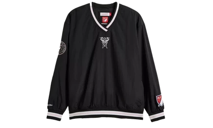 Мужской нейлоновый пуловер Mitchell & Ness MLS Miami CF