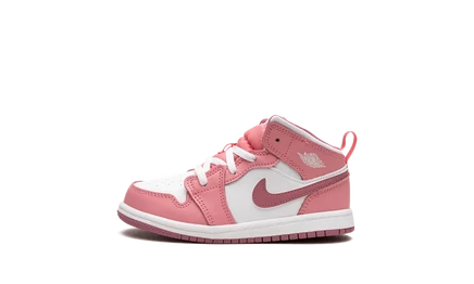 Детские кроссовки Jordan 1 Mid TD Valentine's Day