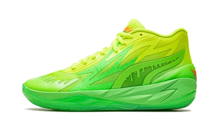 Кроссовки Puma LaMelo MB.02 «Nickelodeon Slime», зеленые