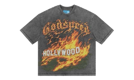 Мужская футболка Godspeed New York Inferno 2, серая