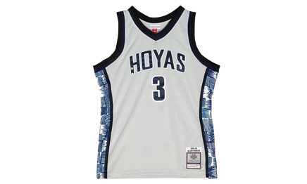 Джерси Mitchell & Ness NCAA Georgetown 1995 Allen Iverson, хром