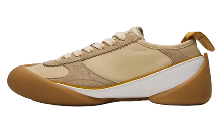 Мужские кроссовки Alexander McQueen Flexion, бежевые