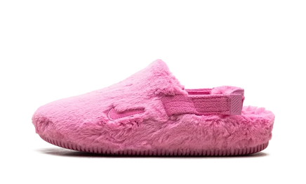 Женские мюли Nike Calm Mule Fur FZ3119, розовые