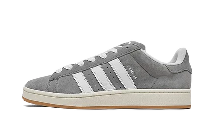 Унисекс кроссовки Adidas Campus 00s из замши и кожи, серо-белые
