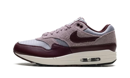 Кроссовки Nike Air Max 1 ESS PRM, цементно-серый/бордовый