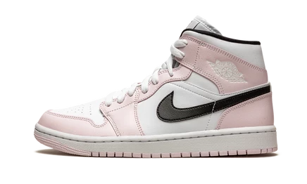 Женские кеды Jordan Air Jordan 1 Mid, бледно-розовые